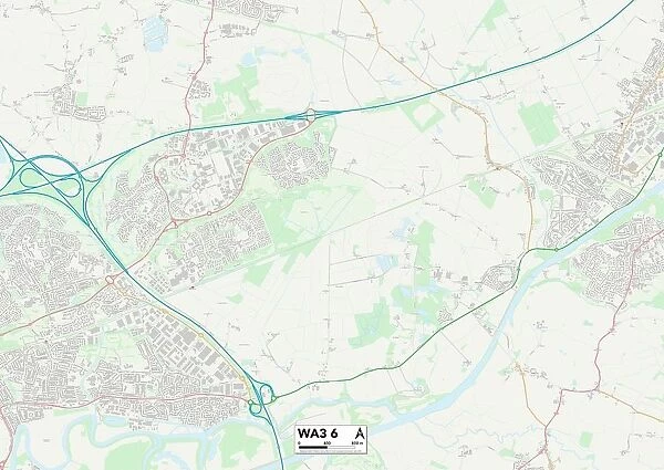 Wigan WA3 6 Map