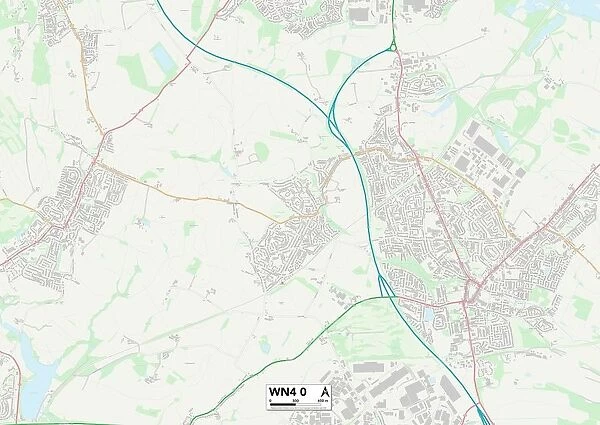 Wigan WN4 0 Map