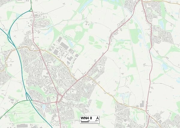 Wigan WN4 8 Map