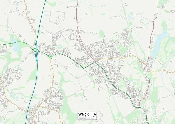 Wigan WN6 0 Map