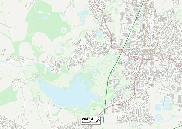 Wigan WN7 4 Map