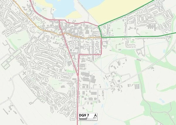 Wigtownshire DG9 7 Map