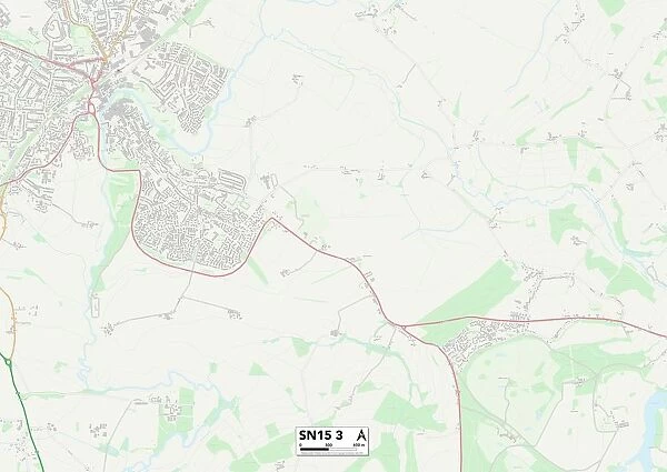 Wiltshire SN15 3 Map