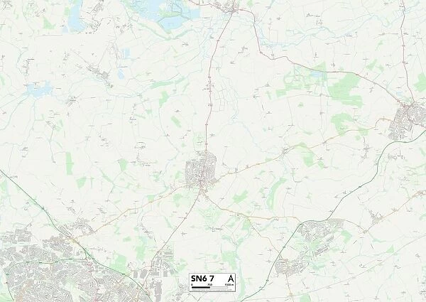 Wiltshire SN6 7 Map