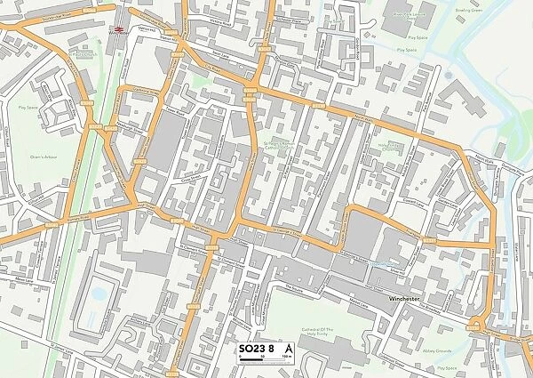 Winchester SO23 8 Map