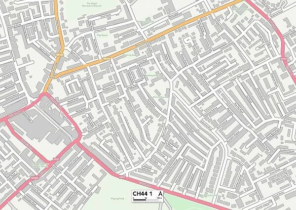 Wirral CH44 1 Map