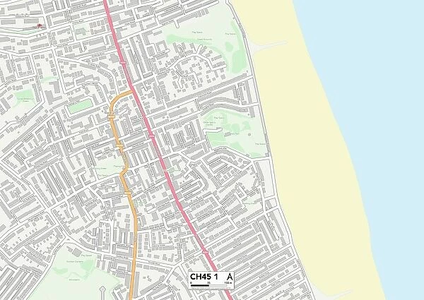 Wirral CH45 1 Map