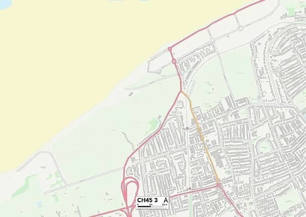 Wirral CH45 3 Map