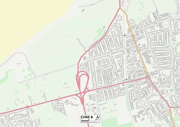 Wirral CH45 8 Map