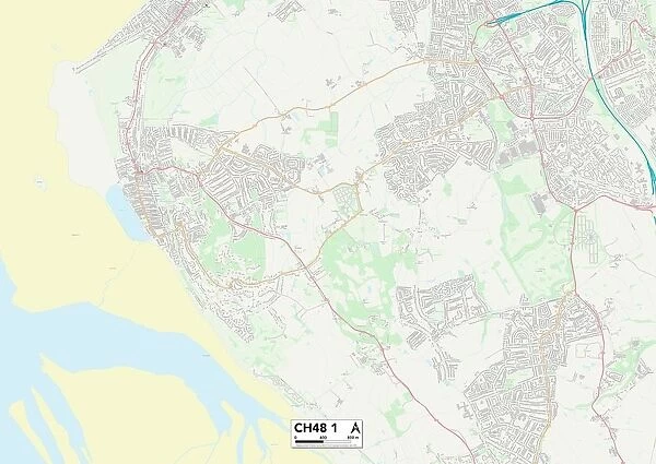 Wirral CH48 1 Map