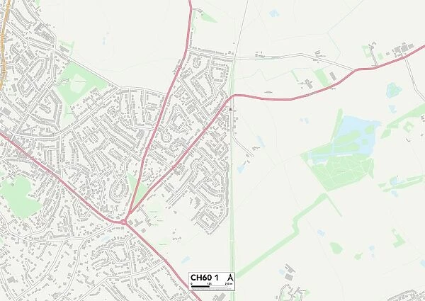 Wirral CH60 1 Map