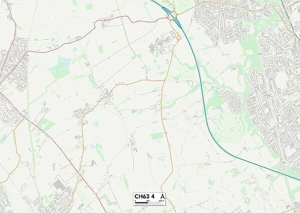 Wirral CH63 4 Map