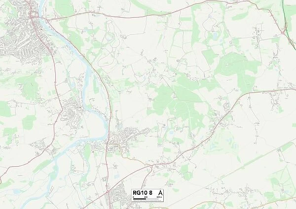 Wokingham RG10 8 Map