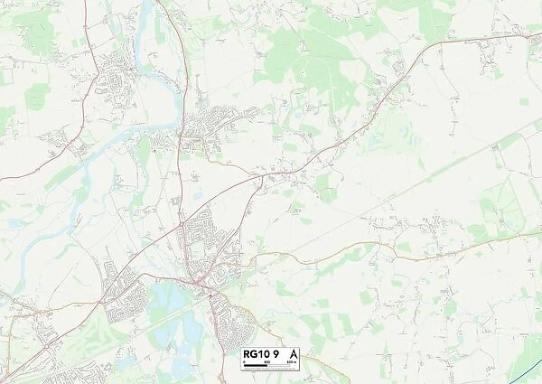 Wokingham RG10 9 Map