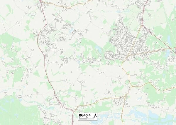 Wokingham RG40 4 Map