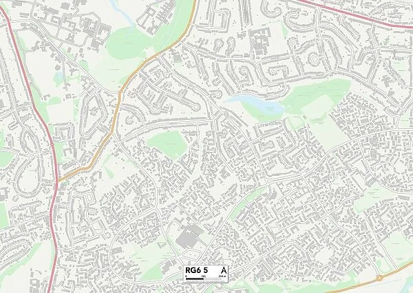 Wokingham RG6 5 Map