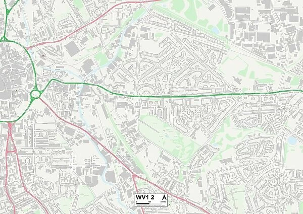 Wolverhampton WV1 2 Map