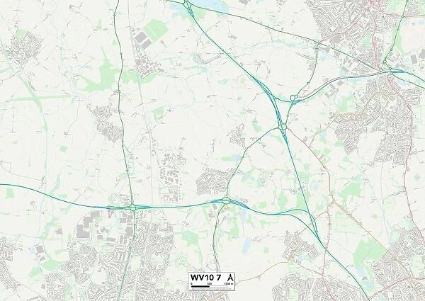 Wolverhampton WV10 7 Map