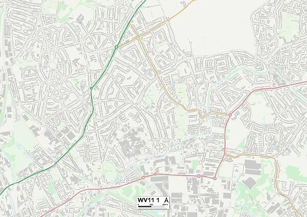 Wolverhampton WV11 1 Map