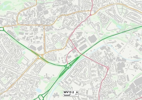 Wolverhampton WV13 2 Map