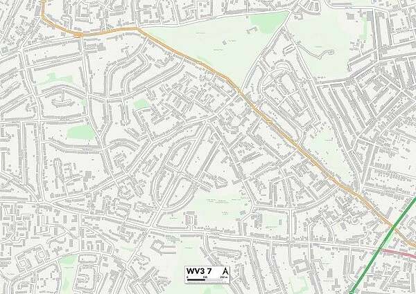 Wolverhampton WV3 7 Map