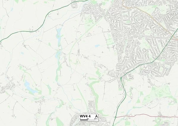 Wolverhampton WV4 4 Map
