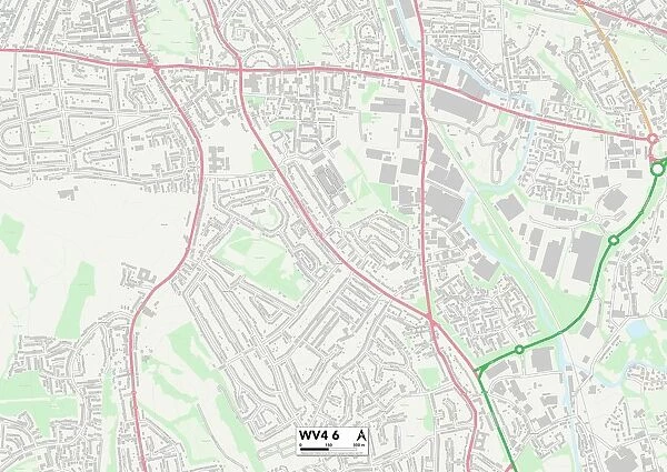 Wolverhampton WV4 6 Map