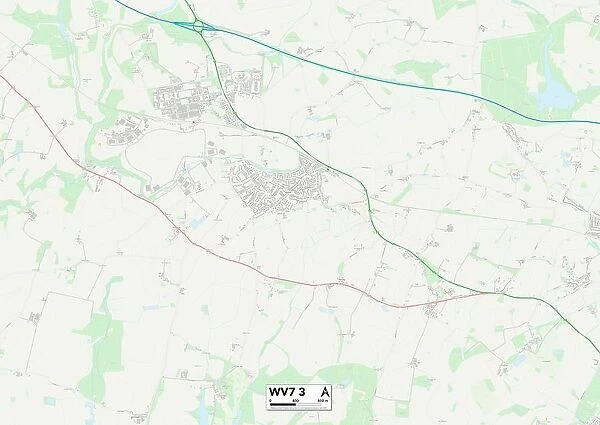 Wolverhampton WV7 3 Map