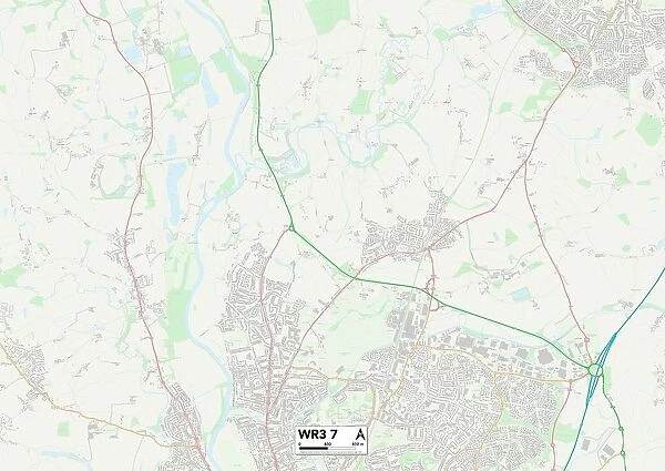Worcester WR3 7 Map