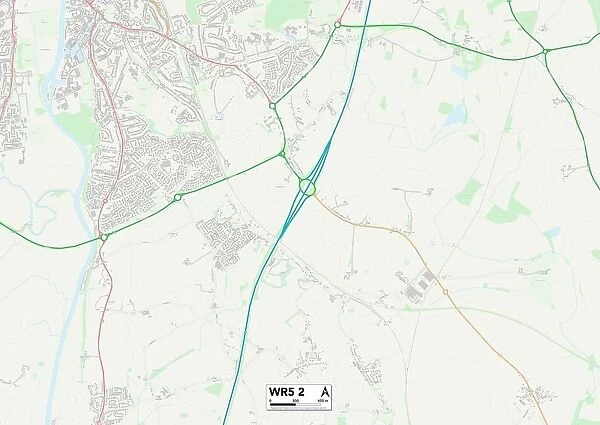 Worcester WR5 2 Map