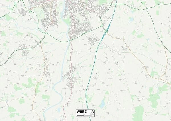 Worcester WR5 3 Map