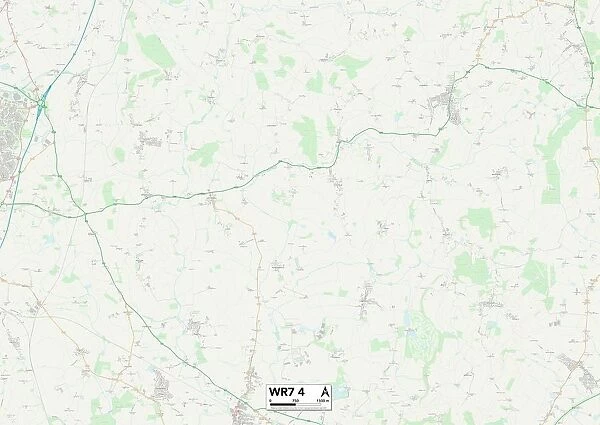 Worcester WR7 4 Map