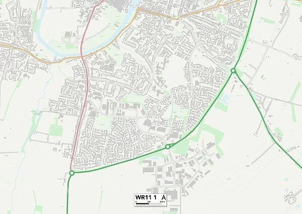 Wychavon WR11 1 Map