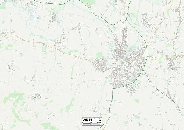 Wychavon WR11 2 Map