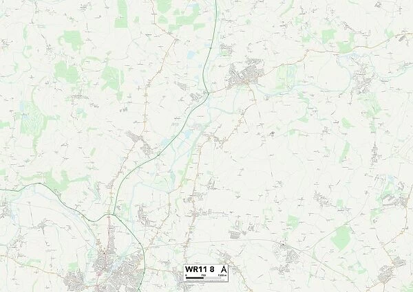 Wychavon WR11 8 Map