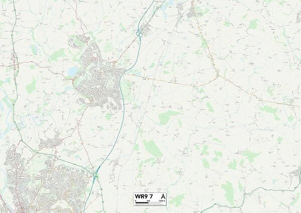 Wychavon WR9 7 Map