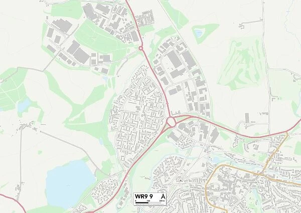 Wychavon WR9 9 Map