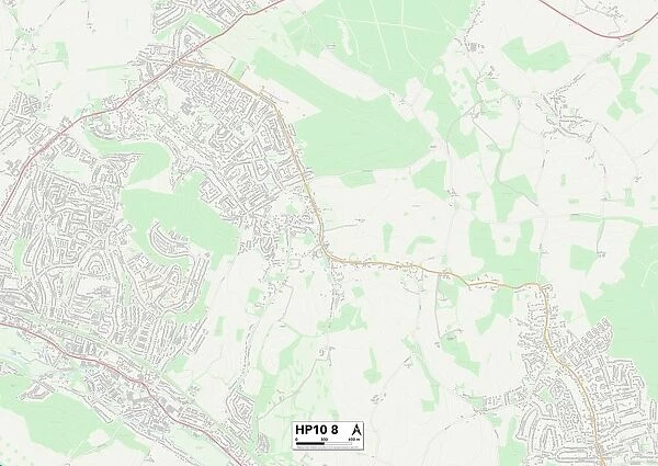 Wycombe HP10 8 Map