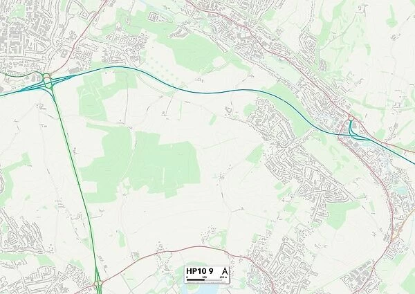 Wycombe HP10 9 Map