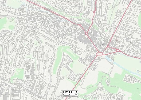 Wycombe HP11 2 Map