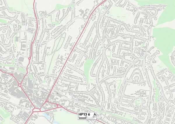 Wycombe HP13 6 Map