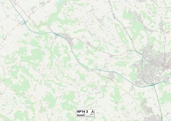 Wycombe HP14 3 Map