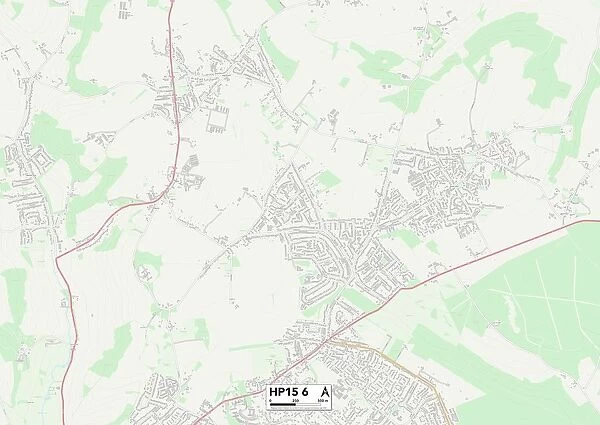 Wycombe HP15 6 Map