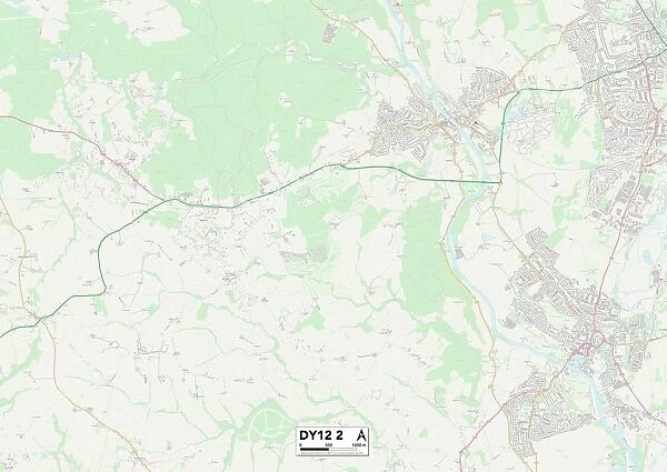 Wyre Forest DY12 2 Map