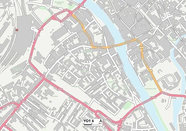 York YO1 6 Map