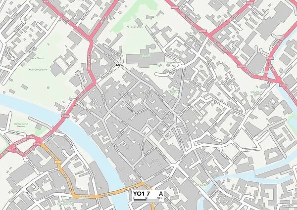 York YO1 7 Map