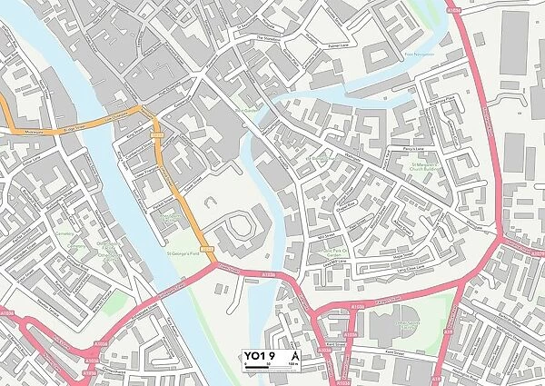 York YO1 9 Map