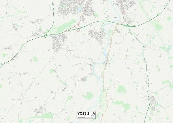 York YO23 2 Map