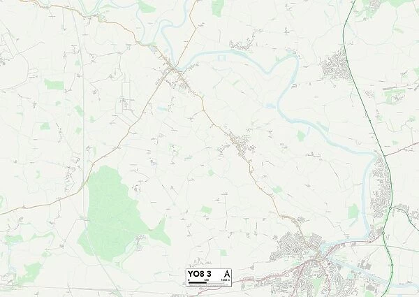 York YO8 3 Map
