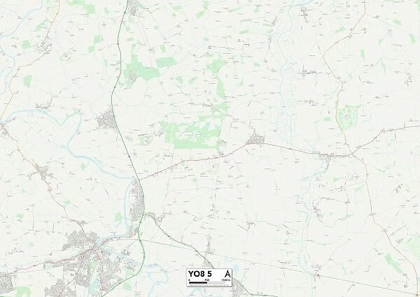 York YO8 5 Map